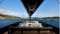 Wally50m Better Place yacht - dining area in sundeck - Photo Toni Meneguzzo